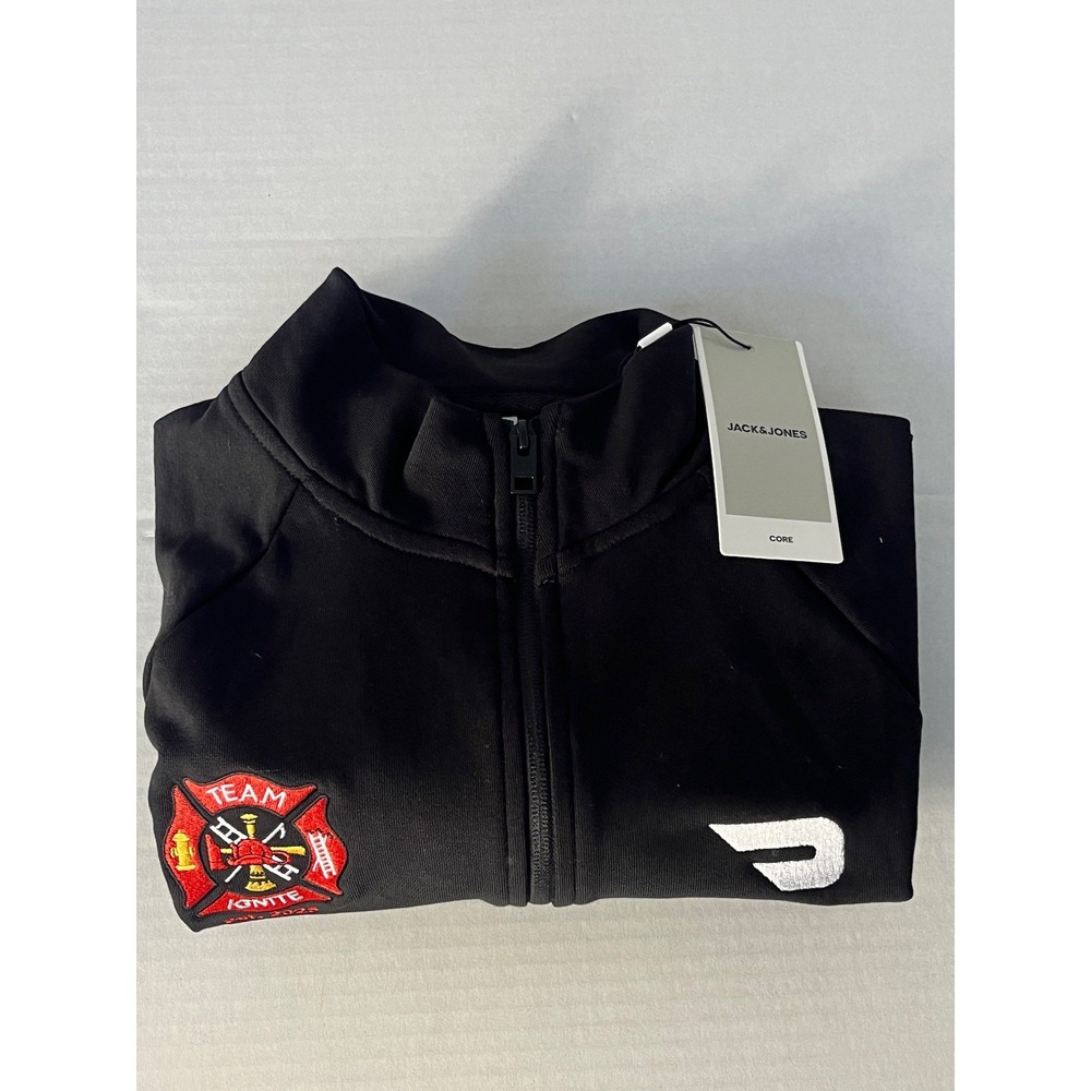 Jack & Jones Fire Department Firefighter Fire Logo Unisex Crewneck Sweatshirt